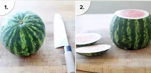 夏日吃瓜方法,创意吃瓜攻略