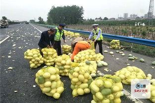 高速货车爆炸吃瓜,现场惊魂，吃瓜群众见证惊心动魄一幕